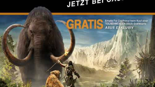 Jetzt bei Caseking: Far Cry Primal GRATIS zu ASUS Radeon R9 & ASUS GeForce GTX Grafikkarten!