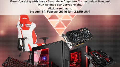 Valentine’s Day Super Sale 2016 – From Caseking with Love!