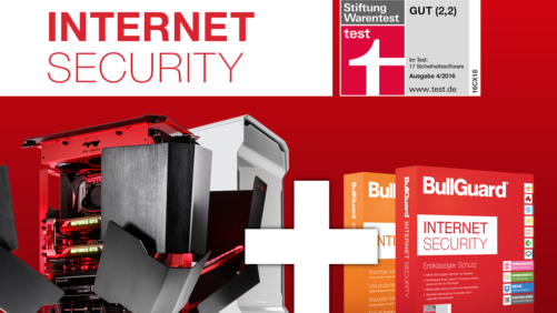 BullGuard Internet Security & AntiVirus jetzt erhältlich zu Caseking King Mod Systemen!