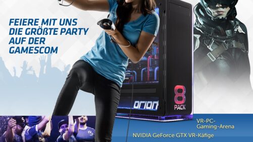 Caseking auf der gamescom 2016 mit EUCH: Hier gibt es alle Informationen zum Programm!