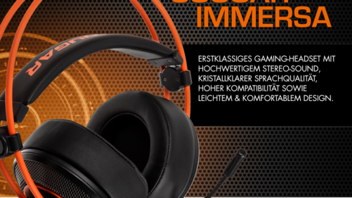 NEU: Cougar Immersa Gaming-Headset – Imposanter Klang für eure Ohren!