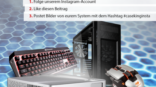 Caseking Instagram-Gewinnspiel mit fantastischen Preisen von Phanteks, ASUS & Cougar!