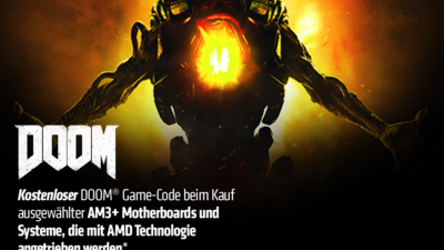 Jetzt bei Caseking: Das neue DOOM jetzt GRATIS zu AMD AM3+ Mainboards & FX Komplettsystemen!