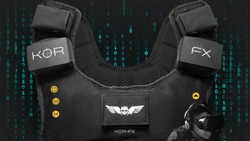 Built for VR – Die KOR-FX Force-Feedback-Weste für spürbares Gaming ist da!