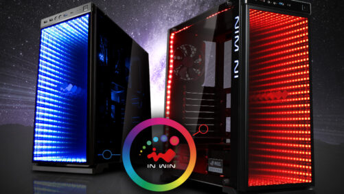 IN WIN 805i mit RGB-beleuchtetem Unendlichkeitsspiegel & USB 3.1 Typ C jetzt bei Caseking erhältlich!
