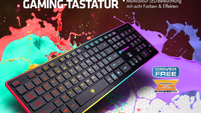 Cougar Vantar – Schicke Tastatur mit anpassbarer Beleuchtung für die optimale Gaming-Atmosphäre