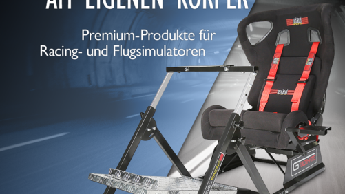 Caseking präsentiert Next Level Racing: Premium-Produkte für Racing- und Flugsimulatoren