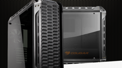 Der Cougar Panzer Midi-Tower – Militärische Präzision gepaart mit eleganten Hartglas-Elementen!