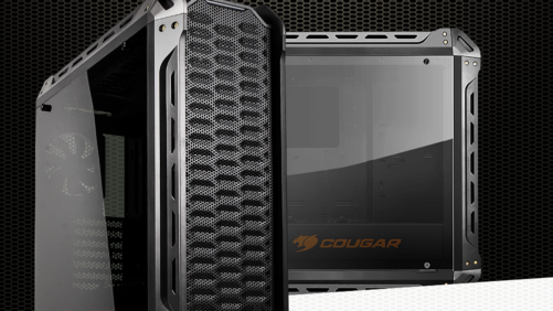 The Cougar Panzer Midi-Tower – Military Precision Paired with Elegant Tempered Glass!