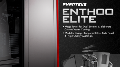Leader of its Class: Phanteks Enthoo Elite Mega Tower for elaborate Custom Water Cooling
