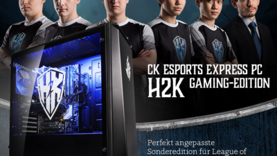 Exklusiv bei Caseking: Das CK Express eSports System H2K Gaming Edition