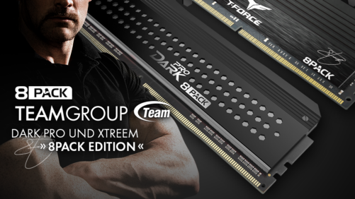 Exklusiv bei Caseking: Die Team Group Dark Pro- und Xtreem-Series in der „8Pack Edition“