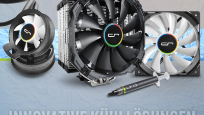 Innovatives aus Bewährtem: Hocheffiziente CPU-Kühler und Lüfter von Cryorig