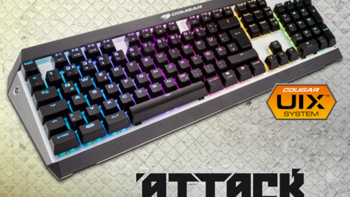 Cougar Attack X3 RGB: A Premium Keyboard with an Aggressive Design