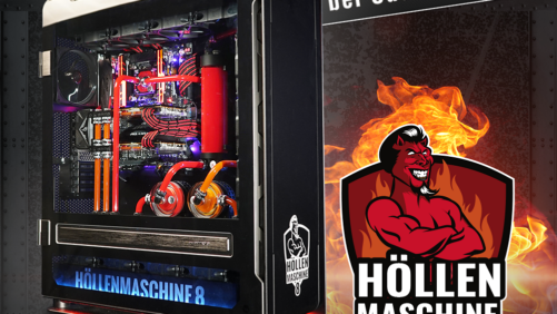 Die PC-Welt Höllenmaschine 8: Brachiale Leistung bei maximaler Übertaktung! Exklusiv bei Caseking!