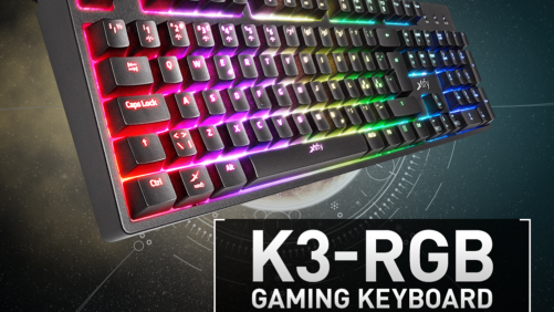 Xtrfy K3 – Premium Keyboard with Hybrid Switches & RGB Lighting!