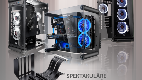 Coeus TC und Paean M: Raijintek präsentiert neue Design-Gehäuse & Riser-Card-Adapter-Kit