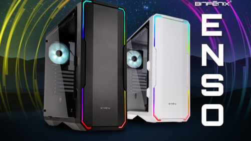 BitFenix Enso & Alchemy 3.0: Tempered Glass Midi-Tower & RGB-LED-Strips with Aura Sync Support