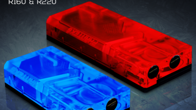 Phanteks Glacier R160 & R220: Stunning Reservoirs with Cooler & RGB Lighting