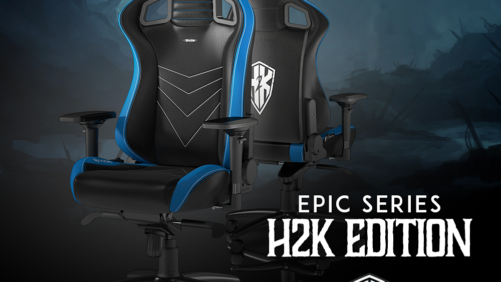 Nicht nur für H2k-Fans: Die Spezial-Edition des noblechairs EPIC mit stylischem H2k-Logo