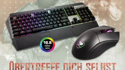 Surpass Yourself – With Professional Gaming Gear from Cougar