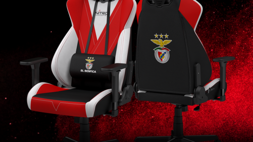 Nitro Concepts S300 Special Edition: Sichere dir den offiziellen SL Benfica Gaming-Stuhl!