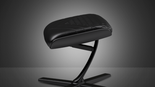 Perfekte Ergonomie und edles Design: mit der noblechairs Fußstütze zur ultimativen Komfortzone!