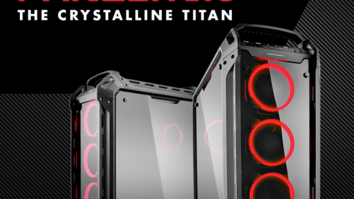 Cougar Panzer Evo: Big-Tower with Futuristic Military Design and Large Tempered Glass Panels