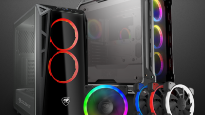 Cougar Introduces New Series of Cases & Fans with Addressable RGB Lighting!