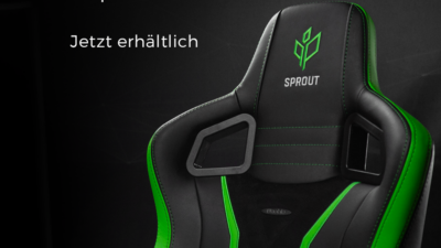 Gamer aufgepasst!: Die Spezial-Edition des noblechairs EPIC mit stylischem Sprout-Logo
