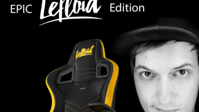 Die noblechairs EPIC LeFloid Edition: der offizielle LeFloid-Gaming-Stuhl – jetzt erhältlich bei Caseking!