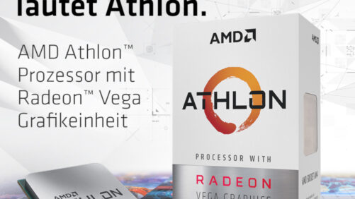 Perfekte Einstiegslösung? Die Antwort lautet: AMD Athlon 200GE mit Radeon Vega-Grafikeinheit!