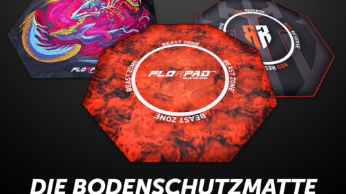 Florpad Bodenschutzmatten für Gamer & eSportler: Schütze deinen Fußboden mit Stil!