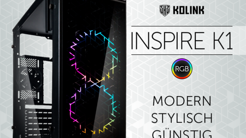 Kolink Inspire K1: Hochwertiger Midi-Tower zum kleinen Preis