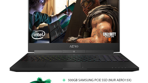 Make December Great Again mit dem Gigabyte AERO 15X Mega-Pack!