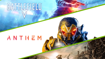 Metro Exodus und/oder Anthem und/oder Battlefield V zu NVIDIA GeForce RTX-Grafikkarten dazu erhalten!