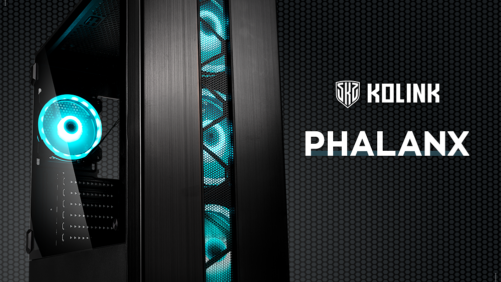 The Kolink Phalanx Midi-Tower: Optimal Airflow & Stylish Lighting