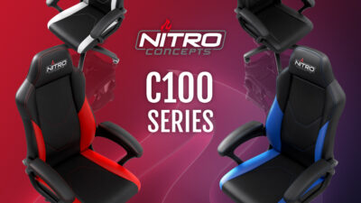 Nitro Concepts C100: Neuer Gaming-Chair zum attraktiven Preis