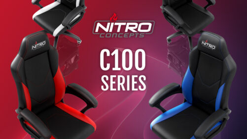 Nitro Concepts C100: Neuer Gaming-Chair zum attraktiven Preis