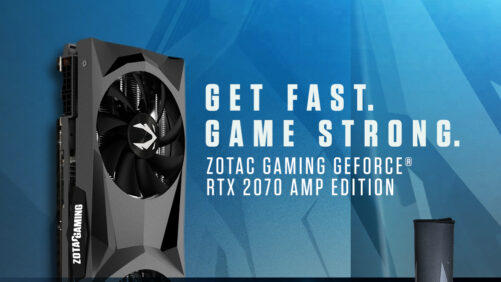 ZOTAC GAMING GeForce RTX 2070 AMP! Edition mit ZOTAC Gaming Cap & Mousepad!