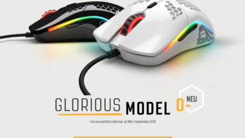 Leicht, kompakt und funktional: Die Gaming-Maus Glorious PC Race Model O-