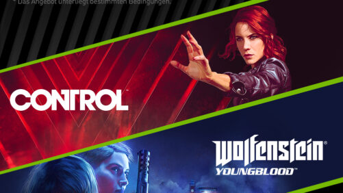 Wolfenstein: Youngblood & Control zu NVIDIA GeForce RTX 20-Series-Grafikkarten dazu erhalten!