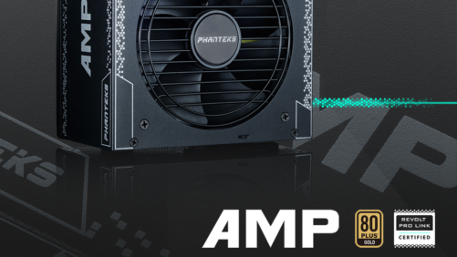 Vollmodulare Premium-Netzteile: PHANTEKS AMP-Serie mit 80 PLUS GOLD-Zertifizierung