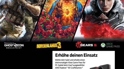 AMD Ryzen-Prozessoren & Radeon-Grafikkarten mit Borderlands 3 und weiteren Gratis-Spielen!