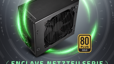Kolink Enclave: Preiswerte Netzteil-Serie mit bis zu 700 Watt und 80 PLUS Gold