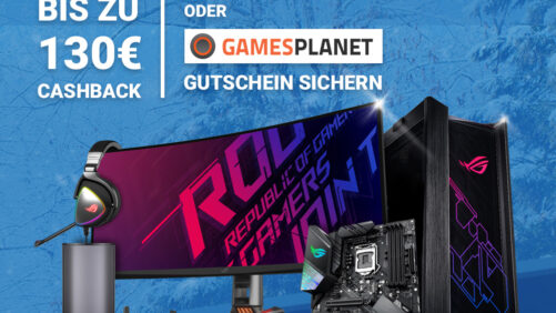 ASUS Winter Wonder Deals 2019 mit Cashback oder Gamesplanet-Gutscheinen!