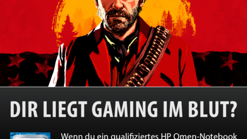 Gaming im Blut: HP OMEN Gaming-Laptops jetzt mit Red Dead Redemption 2 und mehr!