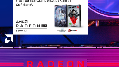 AMD Radeon RX 5500 XT-Grafikkarten mit Monster Hunter World: Iceborne Master Edition!