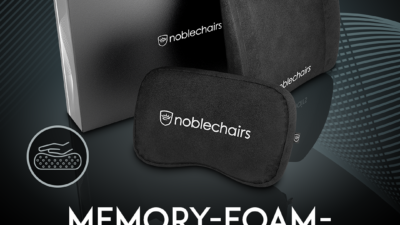 noblechairs Memory Foam Kissen-Set: Die perfekte Stütze für Ihren Nacken und Rücken