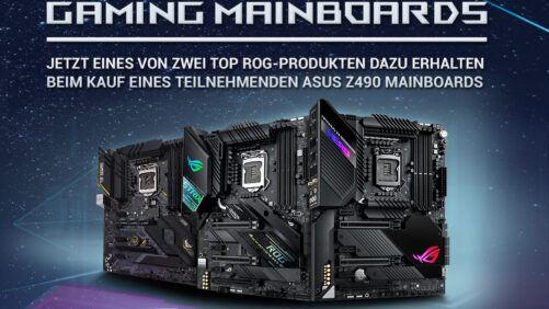 ASUS Z490-Mainboards (Intel Sockel 1200) jetzt mit einem von zwei Gratisprodukten!